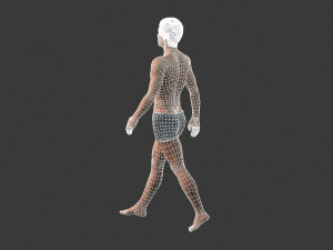 beautiful man -rigged and animated for unreal engine Model 3D