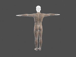 beautiful man -rigged and animated for unreal engine Modèle 3D