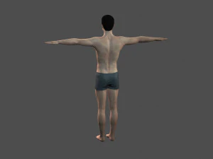 beautiful man -rigged 3d character 3D Model