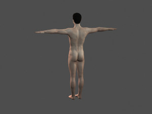 beautiful woman -rigged 3d character 3D Model