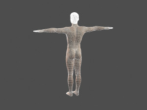 beautiful woman -rigged 3d character 3D Model