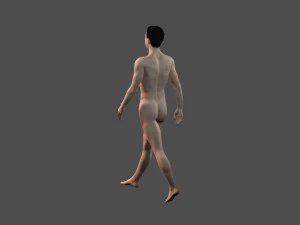 beautiful man -rigged and animated for unity 3D Model