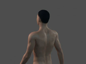 beautiful man -rigged 3d character 3D Model