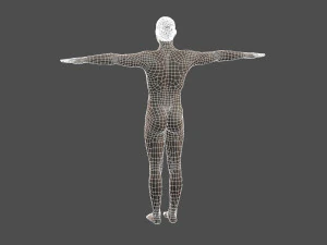 beautiful man -rigged 3d character 3D Model
