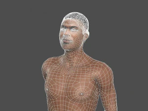 beautiful man -rigged 3d character 3D Model