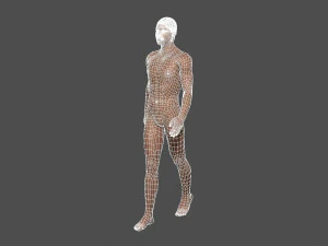 beautiful man -rigged 3d character 3D Model