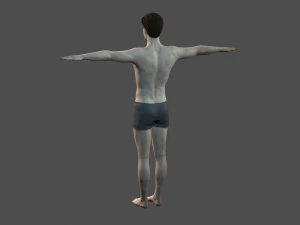 beautiful man -rigged 3d character 3D Model