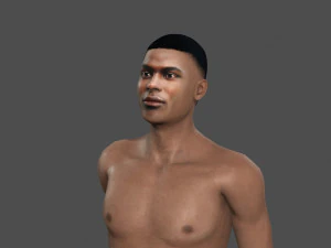 beautiful man -rigged and animated for unity 3D Model