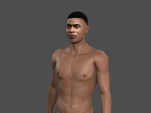 beautiful man -rigged and animated for unity 3D Model