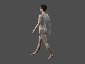 beautiful man -rigged and animated for unity 3D Model
