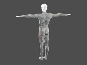 beautiful man -rigged and animated for unity 3D Model