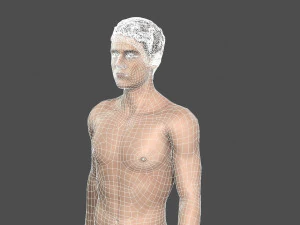 beautiful man -rigged and animated for unity 3D Model