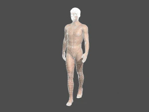 beautiful man -rigged and animated for unity 3D Model