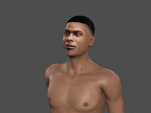 beautiful man -rigged and animated for unreal engine Model 3D
