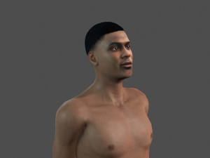 beautiful man -rigged and animated for unreal engine Model 3D