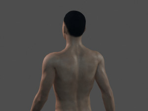 beautiful man -rigged and animated for unreal engine Model 3D