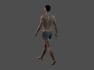beautiful man -rigged and animated for unreal engine Model 3D