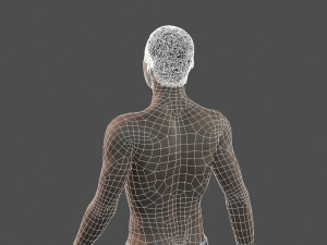 beautiful man -rigged and animated for unreal engine Model 3D