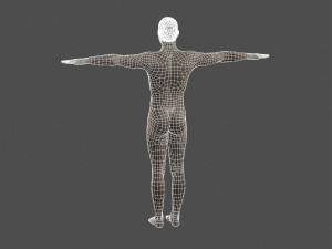 beautiful man -rigged and animated for unreal engine 3D Модель