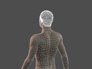 beautiful man -rigged and animated for unreal engine 3D Модель