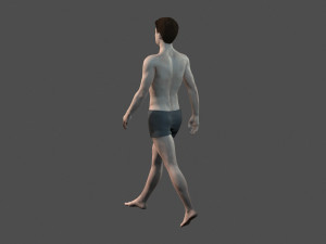 beautiful man -rigged and animated for unreal engine 3D Модель