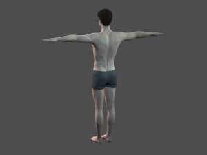 beautiful man -rigged and animated for unreal engine 3D Модель