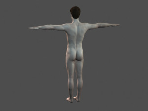 beautiful man -rigged and animated for unreal engine 3D 모델