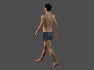 beautiful man -rigged 3d character 3D Model