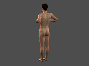 beautiful man -rigged 3d character 3D Model