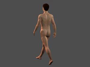 beautiful man -rigged 3d character 3D Model