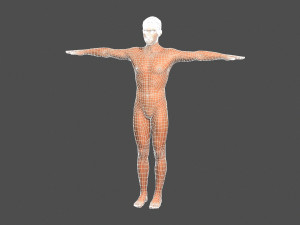 beautiful man -rigged 3d character 3D Model