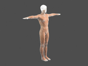 beautiful man -rigged 3d character 3D Model