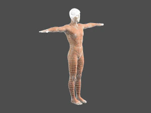 beautiful man -rigged 3d character 3D Model