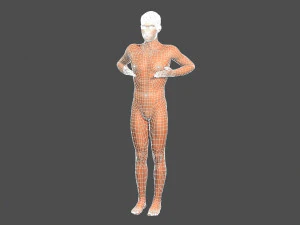 beautiful man -rigged 3d character 3D Model
