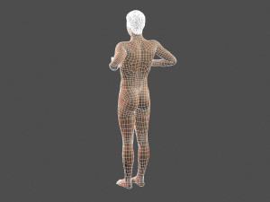 beautiful man -rigged 3d character 3D Model