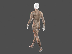 beautiful man -rigged 3d character 3D Model