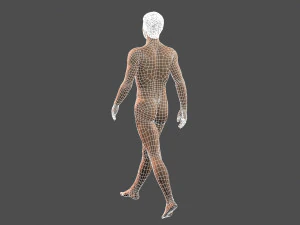 beautiful man -rigged 3d character 3D Model