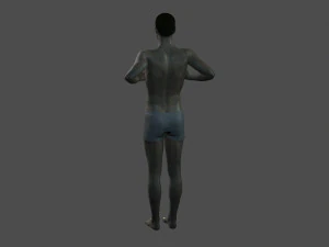 beautiful man -rigged 3d character 3D Model