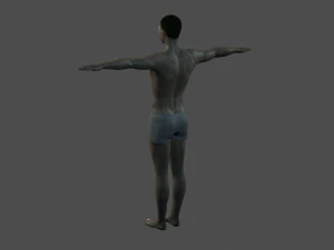 beautiful man -rigged 3d character 3D Model