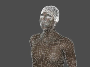 beautiful man -rigged 3d character 3D Model
