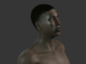 beautiful man -rigged 3d character 3D Model