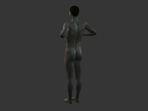 beautiful man -rigged 3d character 3D Model