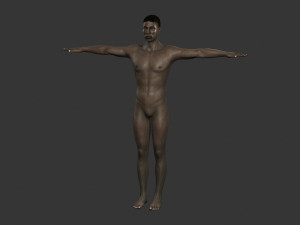 beautiful man -rigged 3d character 3D Model