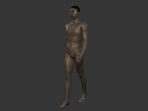 beautiful man -rigged 3d character 3D Model