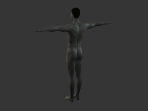 beautiful man -rigged 3d character 3D Model