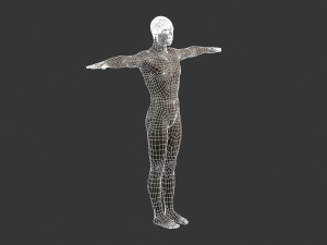 beautiful man -rigged 3d character 3D Model
