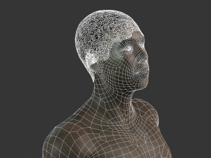 beautiful man -rigged 3d character 3D Model