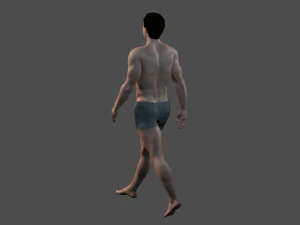 beautiful man -rigged 3d character 3D Model