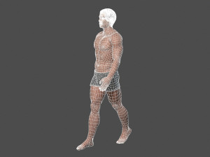 beautiful man -rigged 3d character 3D मॉडल