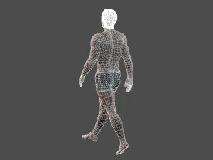 beautiful man -rigged 3d character 3D Model
